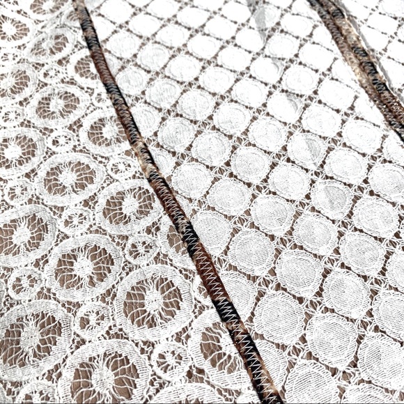 BCBGMAXAZRIA Andreea Lace Sheath Sz 10P - Picture 7 of 8